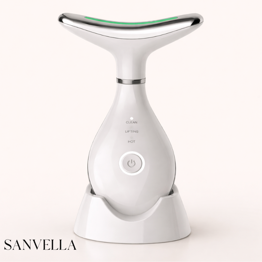 Sanvella – 2-in-1 LED Gesichtsstraffungsgerät | Neue Version 2026