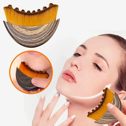 Sanvella GlowBrush™ Reduziert Schwellungen und betont die Gesichtskonturen