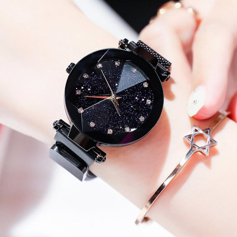 Night Sky Deluxe Armbanduhr